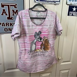 Disney Lady and The Tramp Nursing Blouse